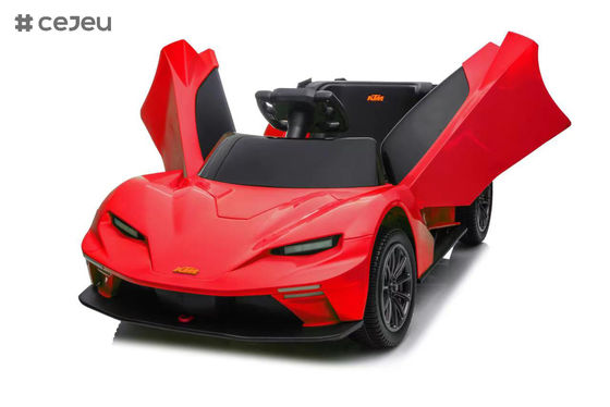 مرخصة KTM X-Bow GTX 12V ركوب على الألعاب ل3-6 سنوات الصبيان الكبار الفتيات الهدايا،أطفال سيارة كهربائية مع الموسيقى