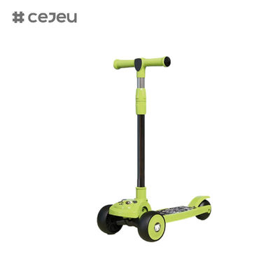 CJ-E300-2، نمط الباندا، مع الأضواء والموسيقى، يمكن ضبط مقبض 68-85cm، الأطفال من مختلف الارتفاعات يمكن أن تلعب