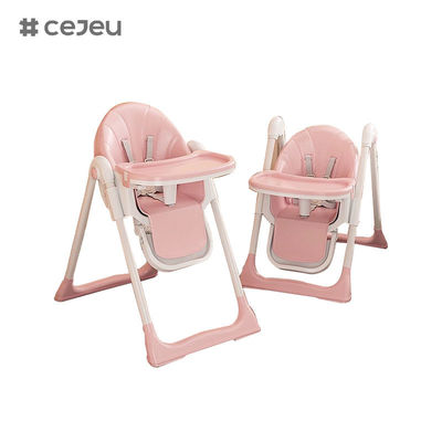 CJ-22/CJ-23, pp+أرجوحة+عجلة, وردي/رمادي/أزرق/ذهبي, أربعة ألوان, 50.2*83.1*88.2 سم, كرسي طعام للأطفال موثوق وآمن