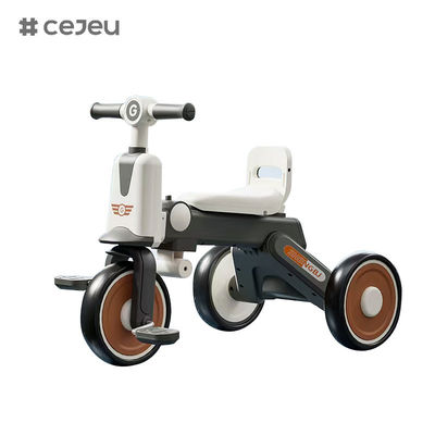 CJ-610، مع أضواء/موسيقى/ثلاث عجلات، أربعة ألوان، وردي/أزرق/رمادي/بني، حجم المنتج 65*42*50 سم