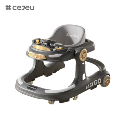 CJ-958، المشي الطفل، البرتقالي الكاكي الرمادي، الموسيقى / الأضواء 6 ضبط الارتفاع،