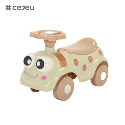 CJ-102,Children's twist car 1-3 years old baby scooter music lighting four-wheel anti-rollover，with Lights/Music Bottom