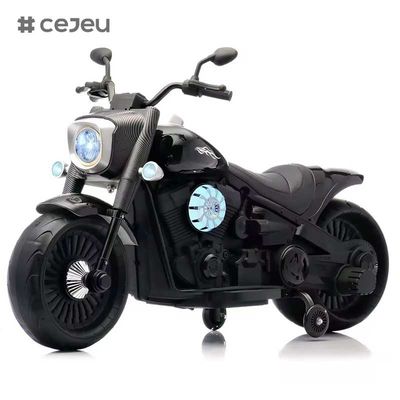 CJ-SF-6688 دراجة نارية جديدة بموديل كبير الحجم تعمل بالبطارية للأطفال من سن 3-12 سنة، دراجة نارية كهربائية للأطفال بعجلتين، 550*2، دراجات نارية للأطفال