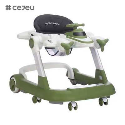 CJ-MLT-611 أحدث تصميم رخيص مشاية أطفال لتعلم المشي / مشاية أطفال مع موسيقى وألعاب / موديل دائري قابل للطي
