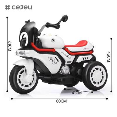 CJ-QD-1500C كميات عالية ثلاث عجلات فلاش الأطفال الدراجة النارية الكهربائية للبيع / الأطفال بطارية تعمل بالدراجة النارية للرخص