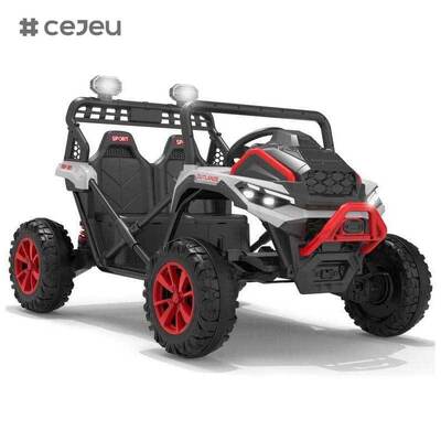 CJ-XH-JC610 4x4 بطارية تشغيل الأطفال UTV الكهربائية ركوب على عربة السيارة للأطفال مع جهاز التحكم عن بعد الوالدين