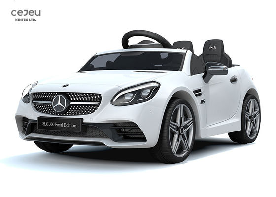 سيارة أطفال مرخصة بمنفذ USB مرسيدس بنز SLS AMG 6V كهربائية للركوب بسرعة 4 كم/ساعة
