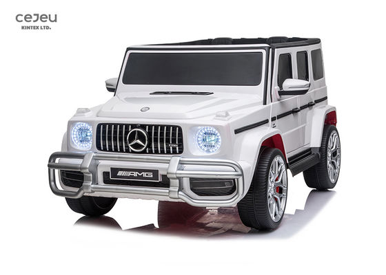 G500 ترخيص ركوب على السيارات 4 عجلات تعليق 4 سنة من العمر مرسيدس 12v
