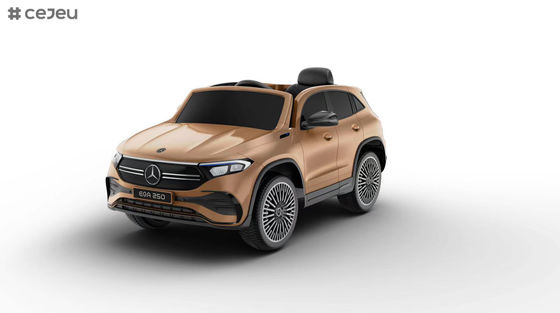 سيارة رياضية للأطفال من نوع Benz تعمل ببطارية 6 فولت 7 أمبير في الساعة مع جهاز تحكم عن بعد 2.4 جيجا هرتز، أضواء/موسيقى، USB/SD/MP3