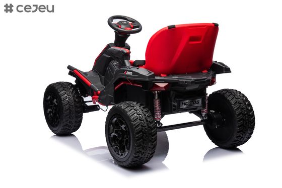 ألعاب أطفال 4 عجلات، لعبة ركوب كهربائية ATV بجهد 24 فولت للأطفال الكبار من سن 3-7 سنوات