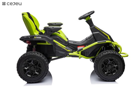 ألعاب أطفال 4 عجلات، لعبة ركوب كهربائية ATV بجهد 24 فولت للأطفال الكبار من سن 3-7 سنوات