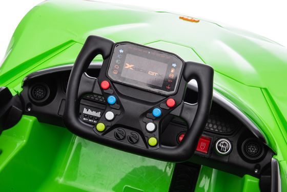 مرخصة KTM X-Bow GTX 12V ركوب على الألعاب ل3-6 سنوات الصبيان الكبار الفتيات الهدايا،أطفال سيارة كهربائية مع الموسيقى