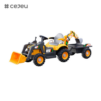 GJ-6V4.5AH ركوب بلاستيكي على الجرار / الموسيقى / التعليم المبكر / الضوء / مع الحفرة الكهربائية