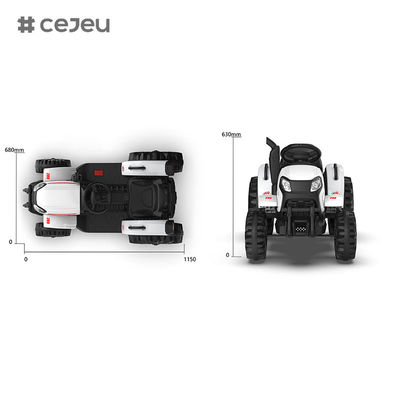 CJ-1009A الأطفال ركوب الجرار مع التحكم عن بعد، الجرار الكهربائي مع مقطورة للطفل الرضيع مع محركين قويين،