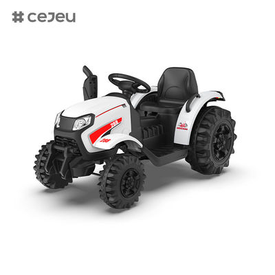 CJ-1009A الأطفال ركوب الجرار مع التحكم عن بعد، الجرار الكهربائي مع مقطورة للطفل الرضيع مع محركين قويين،