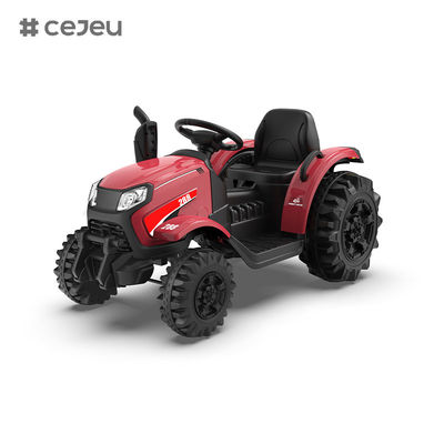 CJ-1009A الأطفال ركوب الجرار مع التحكم عن بعد، الجرار الكهربائي مع مقطورة للطفل الرضيع مع محركين قويين،