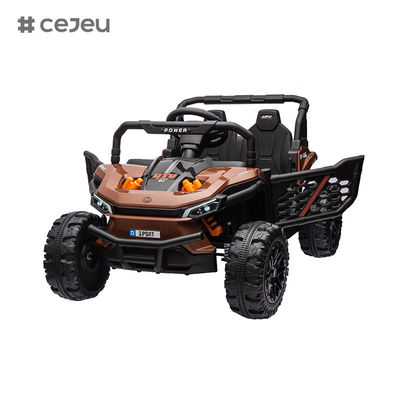 CJ-015 12V 2 Seater Kids Ride on UTV Car, 4.5AH Electric Vehicle Truck Car with 2x550W Motor,Black/Dark green/Orange سيارة كهربائية كهربائية كهربائية كهربائية كهربائية كهربائية كهربائية كهربائية