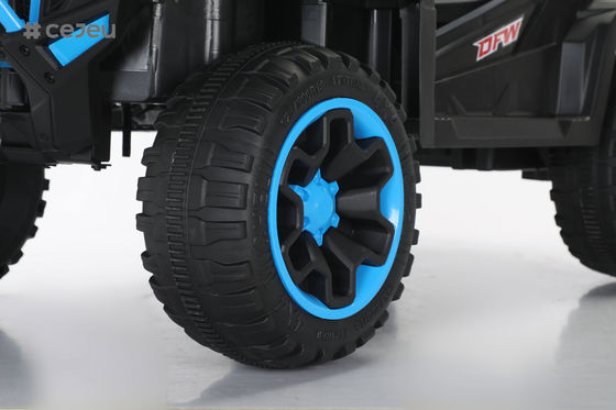 CJ-6187 12V 2 مقعد الأطفال ركوب على سيارة UTV، 4.5AH السيارات الكهربائية شاحنة سيارة مع 2x390W المحرك،USB،MP3، الموسيقى، بلوتوث