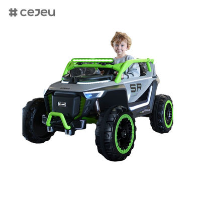 CJ-8809 مقعد الأطفال ركوب على سيارة UTV، مع 12V7AH * 1 4x390 محرك،2.4G RC, مقعد جلدي, موسيقى, LED, بلوتوث, USB