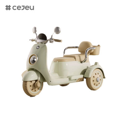 CJ-689-2 6V4 زر واحد للتشغيل/وظيفة التعليم المبكر/USB/ضوء/مع صندوق تخزين، سيارة كهربائية للأطفال للأولاد والبنات