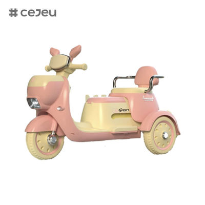CJ-688 الدراجات النارية الكهربائية، بدء زر واحد، وظيفة التعليم المبكر،USB، للأولاد والفتيات 3-5 سنوات
