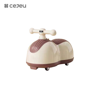 CJ-6188، سكوتر الفول السوداني، أول طفل يدخل الباب، الوردي/الرمادي/البني، 3 ألوان متوفرة، 44*25*32 سم