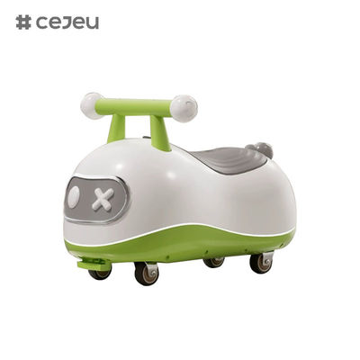 CJ-BBTH-R1-1, سكوتر بالفول السوداني, ضوء ABS/موسيقى يدور 360 درجة, أخضر/بني/أسود/وردي, أربعة ألوان اختيارية