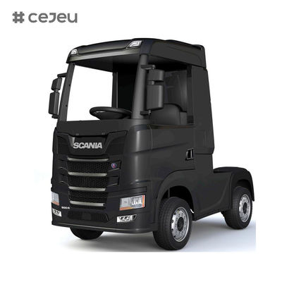 شاحنة CJ-HL698 SCANIA R SERIES مرخصة، 12 فولت 10 أمبير في الساعة * 1 35 واط * 2 2.4G RC عرض موسيقى/طاقة للأمام/للخلف بابين عالي/منخفض