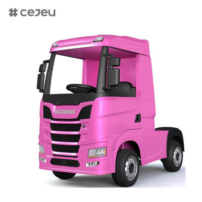 شاحنة CJ-HL698 SCANIA R SERIES مرخصة، 12 فولت 10 أمبير في الساعة * 1 35 واط * 2 2.4G RC عرض موسيقى/طاقة للأمام/للخلف بابين عالي/منخفض