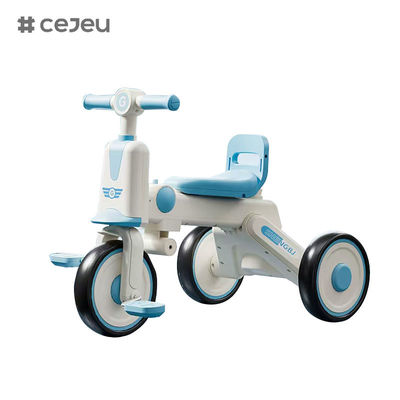 CJ-610، مع أضواء/موسيقى/ثلاث عجلات، أربعة ألوان، وردي/أزرق/رمادي/بني، حجم المنتج 65*42*50 سم