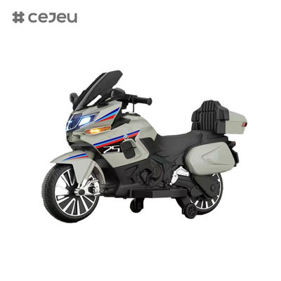 CJ-R125 الدراجات النارية الكهربائية، 12V7/550*2، تعليم الطفولة المبكرة تعديل الموسيقى بلوتوث واحد نقرة الفرامل عجلة*2