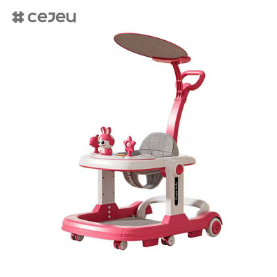 QRBB-869A, baby walker, 2 في 1 13 عجلة ضبط الطول * 6 الفرامل / الموسيقى / الألعاب