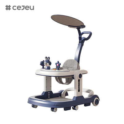 QRBB-869A, baby walker, 2 في 1 13 عجلة ضبط الطول * 6 الفرامل / الموسيقى / الألعاب