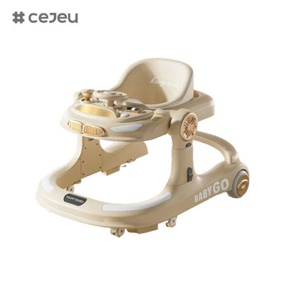 CJ-958، المشي الطفل، البرتقالي الكاكي الرمادي، الموسيقى / الأضواء 6 ضبط الارتفاع،