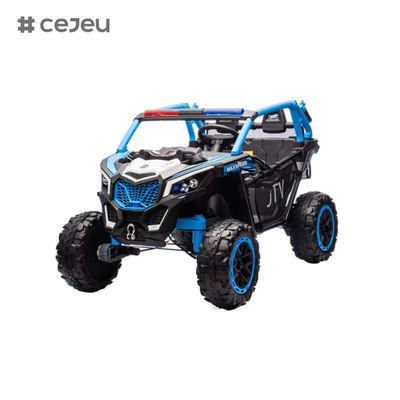 سيارة لعبة كهربائية للأطفال UTV على الطرق الوعرة 4WD 24 فولت 12 فولت مع جهاز تحكم عن بعد 2.4G، إطار من الفولاذ الكربوني، صدمات رباعية العجلات عالية القوة