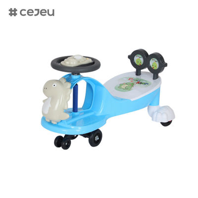 WLF-9666 تصميم إبداعي آمن وصحي للقوى العاملة حامل دراجات بلاستيكي ألعاب أطفال سيارة أرجوحة للأطفال ، مع موسيقى / حبل