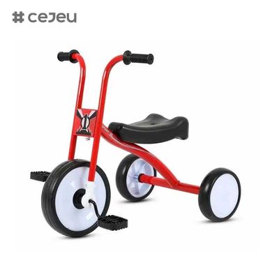 CJ-XS-510 جديد بالجملة أرخص أطفال ركوب على ثلاث عجلات ثلاثية، مع الأحمر والأزرق، حجم المنتج 56 * 36.5 * 47.5