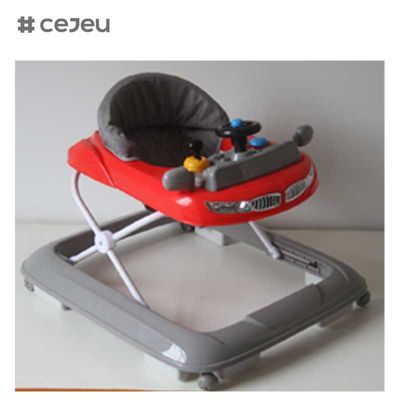 CJ-XTD-601 3-في-1 متعدد الوظائف الطفل دفع المشي مع الموسيقى خفيفة البلاستيك إطار ألعاب التعلم للصبيان هدية جديدة الطفل