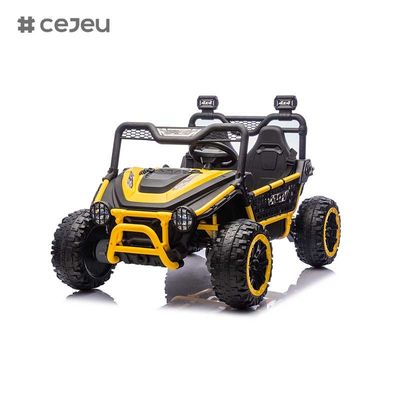 CJ-HC-605 جديد بطارية 12 فولت ركوب في الهواء الطلق على سيارة لعبة بطارية تعمل بالسيارة مقعدين الأطفال ركوب كهربائي على السيارة للأطفال للقيادة