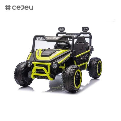CJ-HC-605 جديد بطارية 12 فولت ركوب في الهواء الطلق على سيارة لعبة بطارية تعمل بالسيارة مقعدين الأطفال ركوب كهربائي على السيارة للأطفال للقيادة