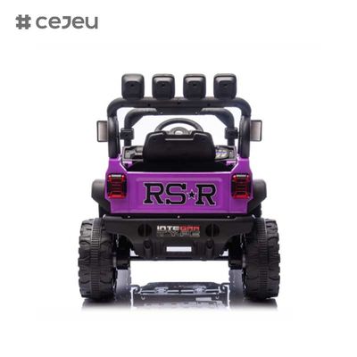 CJ-HP-018SJ موديلات مركبات النقل الترفيهية ذات الدفع الرباعي اختيار جيد مساحة تخزين خلفية سرعتان متوفرتان ألوان بنفسجي أسود وردي أزرق سيارة بلاستيكية
