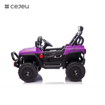 CJ-HP-018SJ موديلات مركبات النقل الترفيهية ذات الدفع الرباعي اختيار جيد مساحة تخزين خلفية سرعتان متوفرتان ألوان بنفسجي أسود وردي أزرق سيارة بلاستيكية
