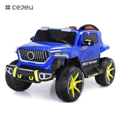 CJ-SF-5688 أحدث سيارة كهربائية للأطفال ذات حجم كبير 12 فولت 7 أمبير بمحرك كبير بأربعة محركات / لون وردي سيارة دفع رباعي للأطفال ذات سرعتين للركوب على الطرق الوعرة للأطفال من سن 5-12 سنة