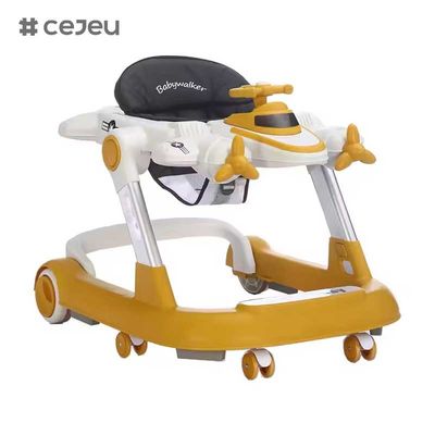 CJ-MLT-611 أحدث تصميم رخيص مشاية أطفال لتعلم المشي / مشاية أطفال مع موسيقى وألعاب / موديل دائري قابل للطي