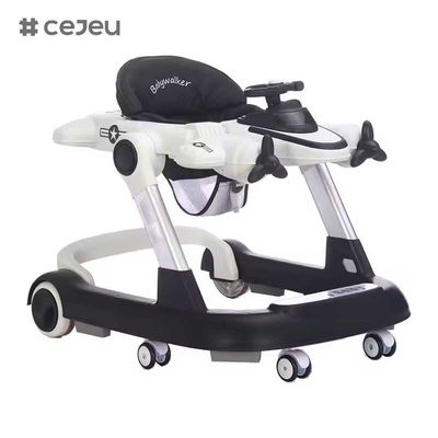 CJ-MLT-611 أحدث تصميم رخيص مشاية أطفال لتعلم المشي / مشاية أطفال مع موسيقى وألعاب / موديل دائري قابل للطي