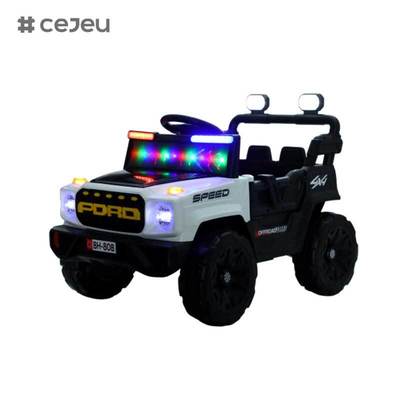 سيارات ركوب كهربائية للأطفال CJ-BH-80C، ألعاب 6 فولت، سيارة تعمل بالبطارية للأطفال، مقعدان، سيارة كهربائية مرخصة للأطفال مع جهاز تحكم عن بعد