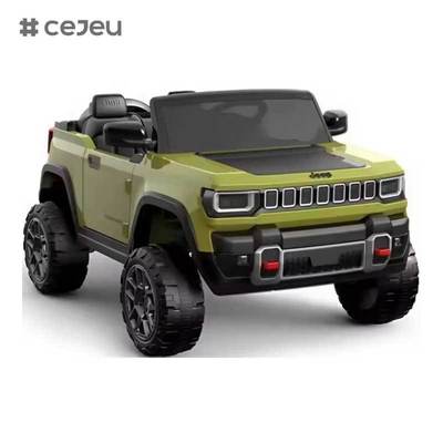 سيارة ركوب مرخصة جديدة من جيب CJ-JJ2500 - سيارات كهربائية للأطفال تعمل بالتحكم عن بعد - سيارة ببطارية بجلستين للأطفال