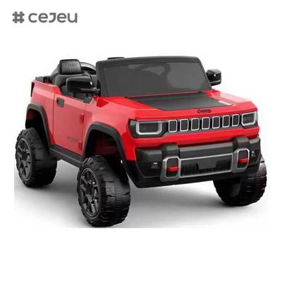 سيارة ركوب مرخصة جديدة من جيب CJ-JJ2500 - سيارات كهربائية للأطفال تعمل بالتحكم عن بعد - سيارة ببطارية بجلستين للأطفال