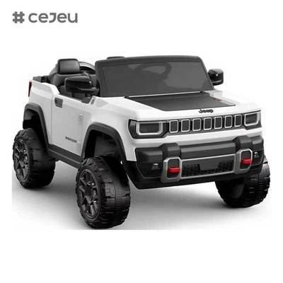 سيارة ركوب مرخصة جديدة من جيب CJ-JJ2500 - سيارات كهربائية للأطفال تعمل بالتحكم عن بعد - سيارة ببطارية بجلستين للأطفال