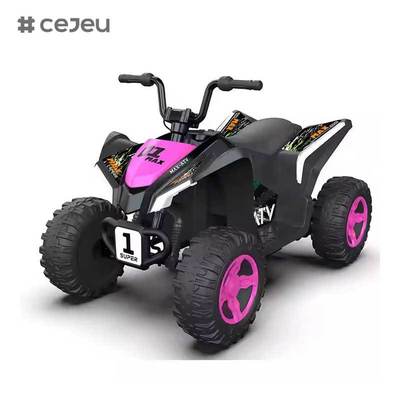 سيارة لعبة تعمل بالبطارية للأطفال طراز CJ-HL728 2025 أحدث طراز مرخص ATV مع أضواء